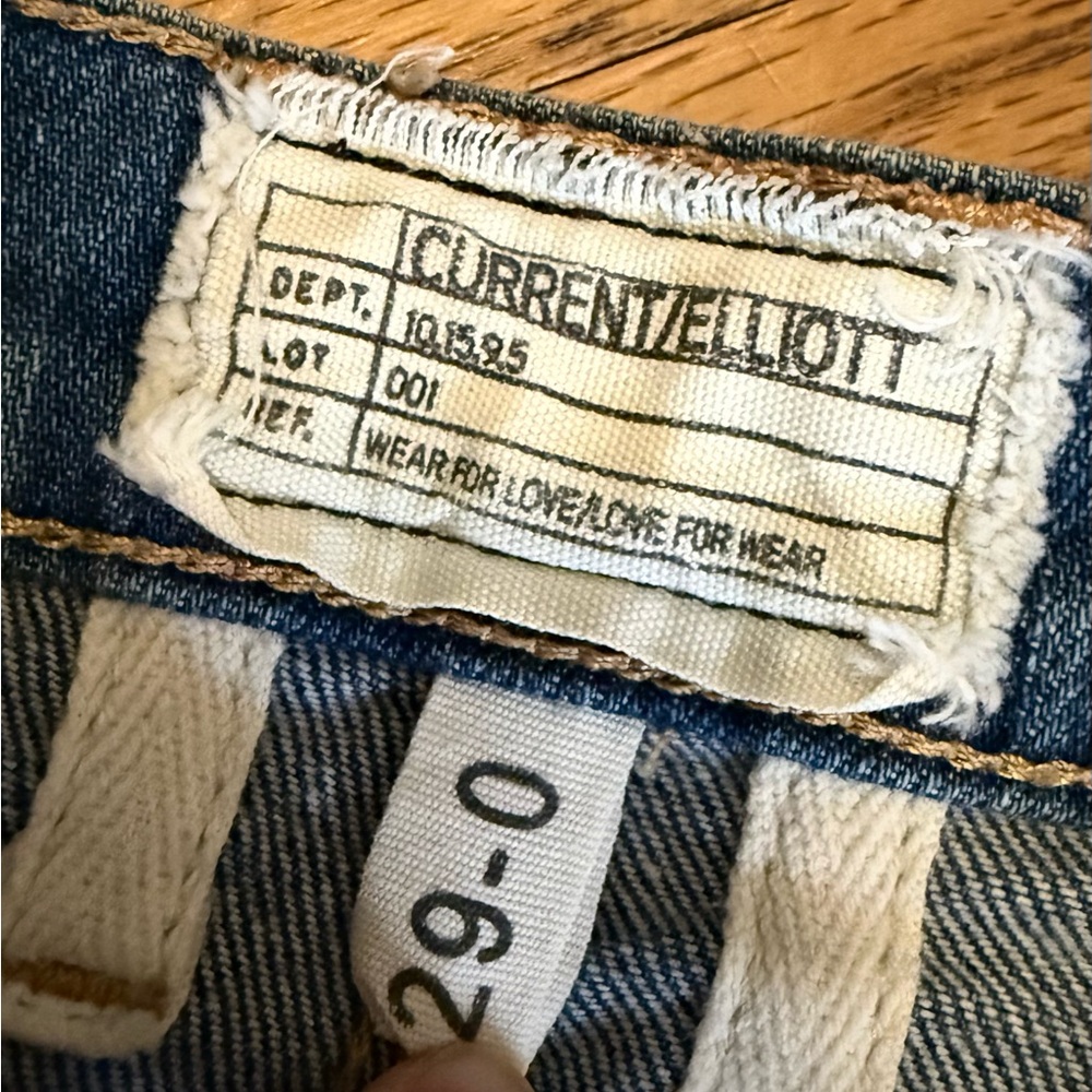 Current/Elliott Women's The Fling Slim Boyfriend Jeans - Picture 5 of 9